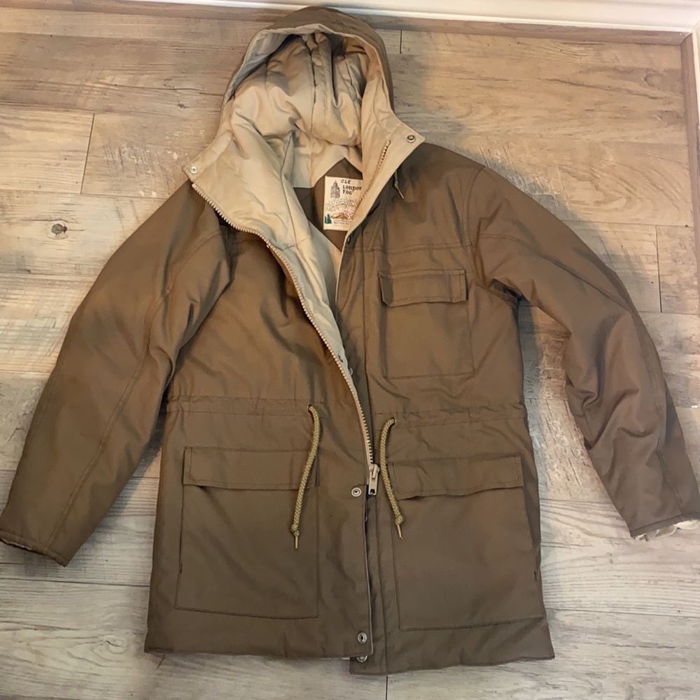 London Fog Vintage Cold Weather Hooded Coat 38L